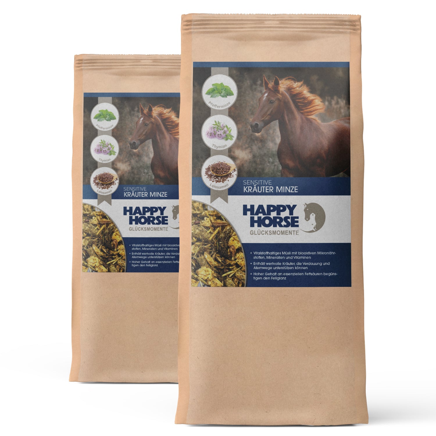 HAPPY HORSE Sensitive - Kräuter Minze