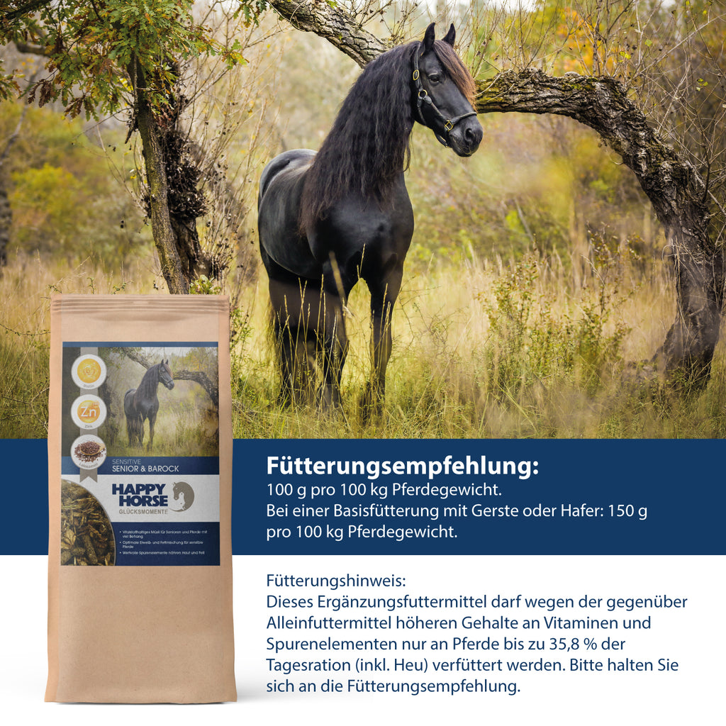 HAPPY HORSE Sensitive - Senior & Barock