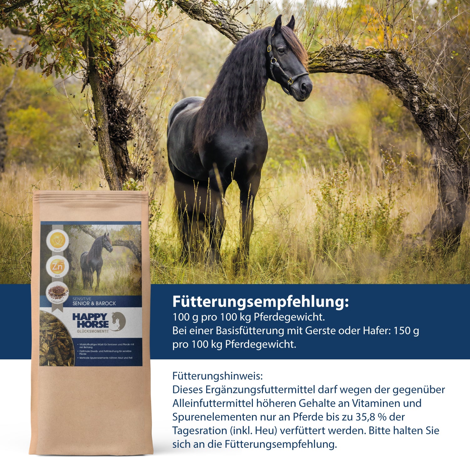 HAPPY HORSE Sensitive - Senior & Barock