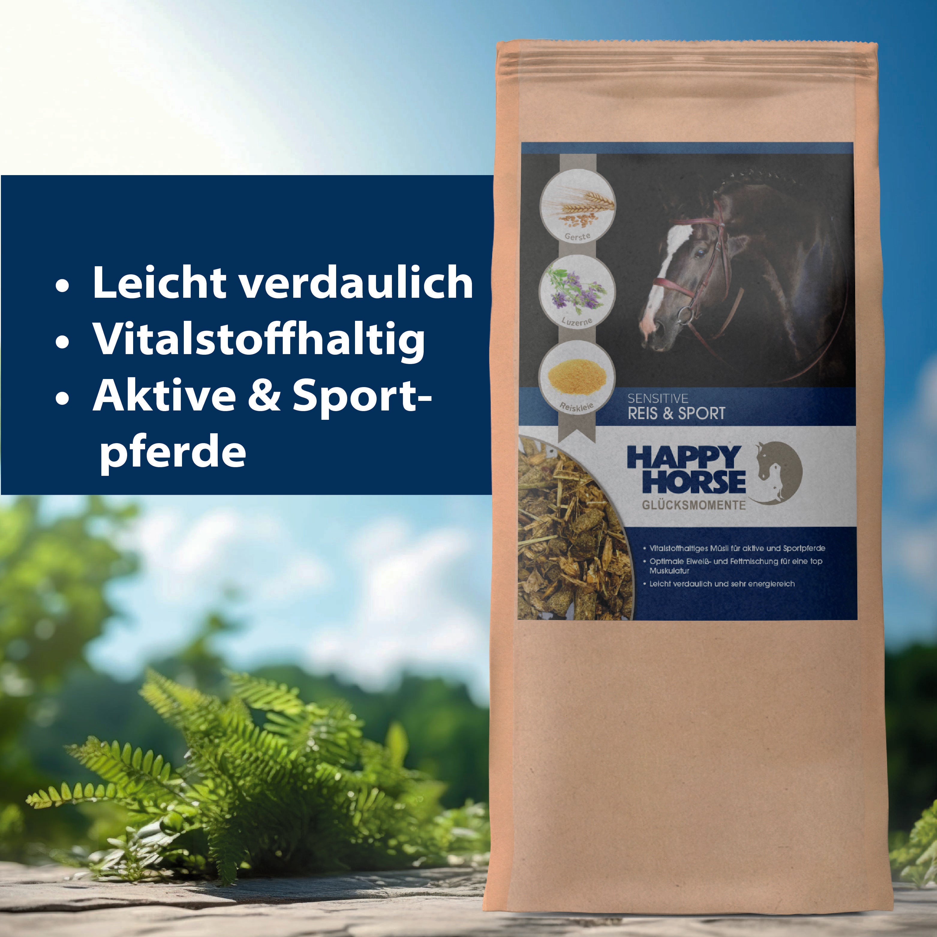 HAPPY HORSE Sensitive - Reis & Sport