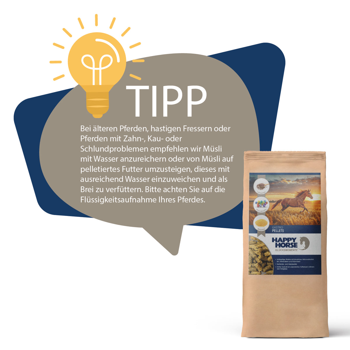 HAPPY HORSE Gastro Pellets