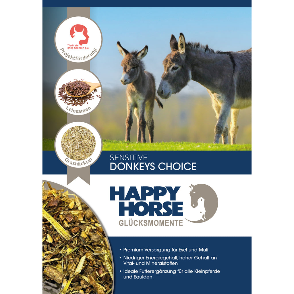 Sensitive Donkeys Choice  für Esel, Mulis und Maulesel