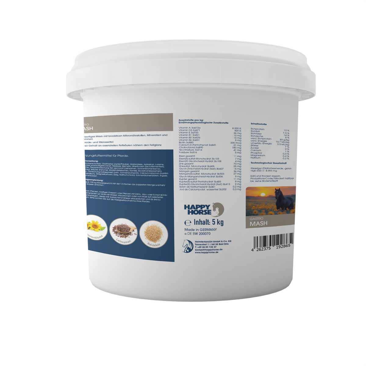 HAPPY HORSE Gastro Mash 5 kg
