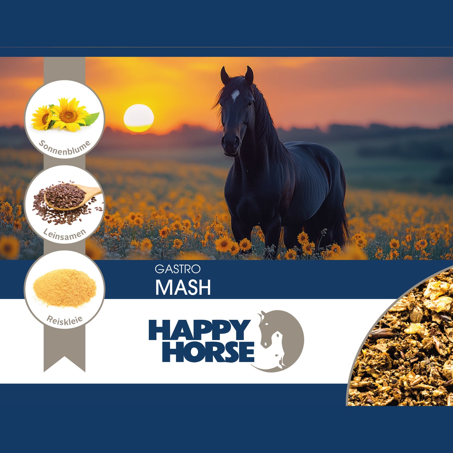 HAPPY HORSE Gastro Mash 5 kg