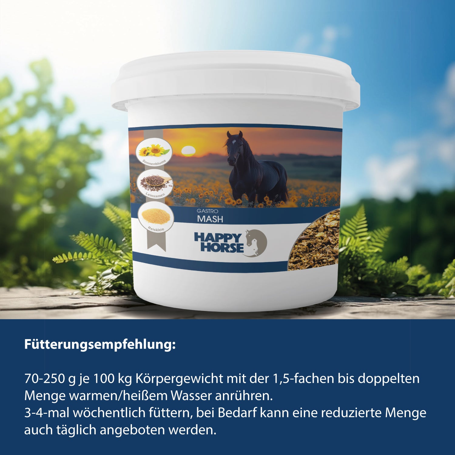 HAPPY HORSE Gastro Mash 5 kg