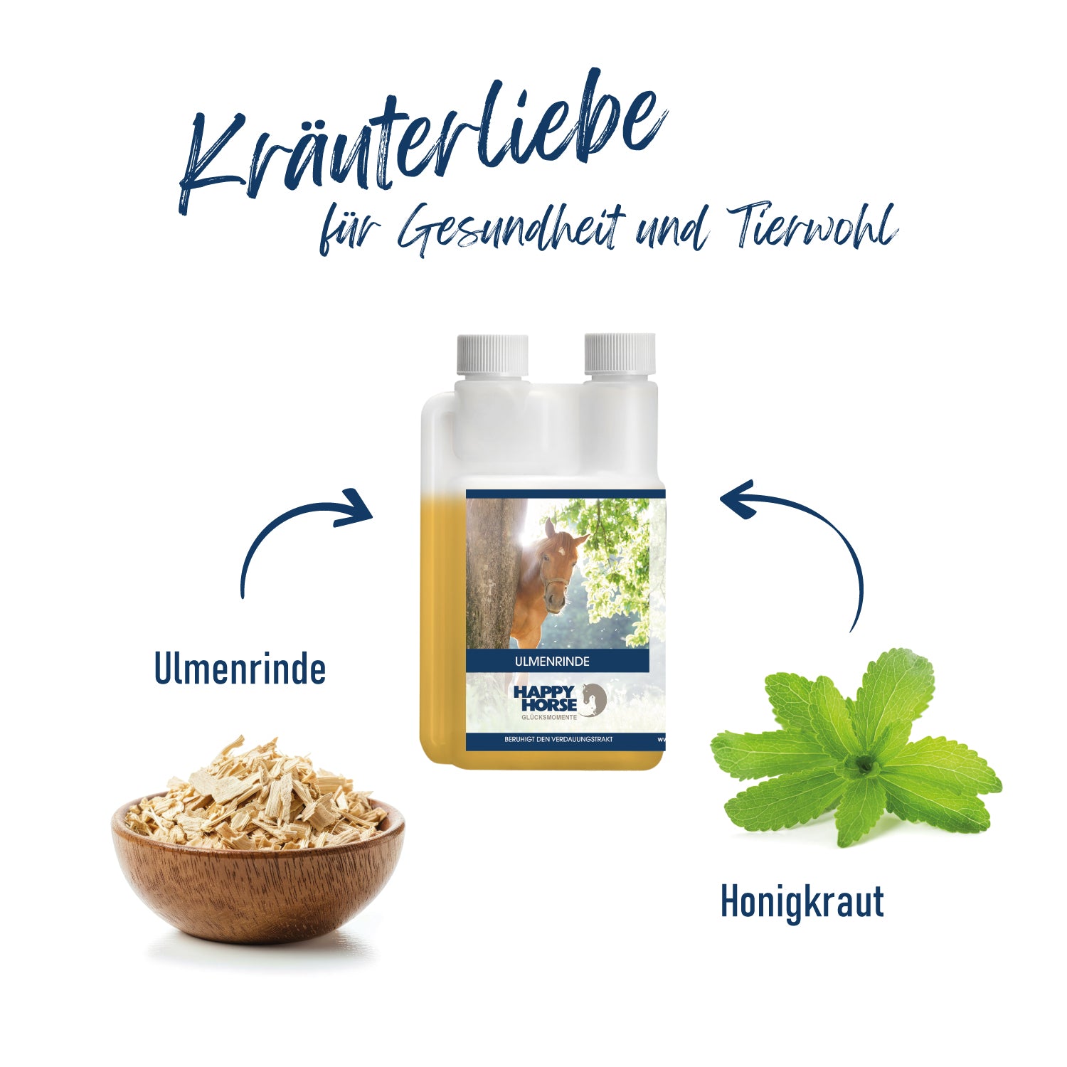 HAPPY HORSE Ulmenrinde 1.000 ml