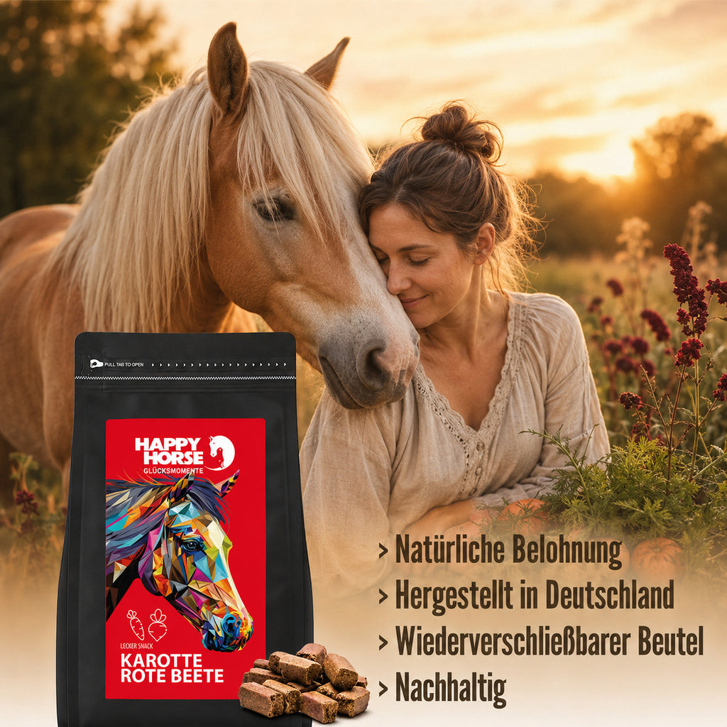 HAPPY HORSE Lecker Snack "Karotte - Rote Beete" 800 g