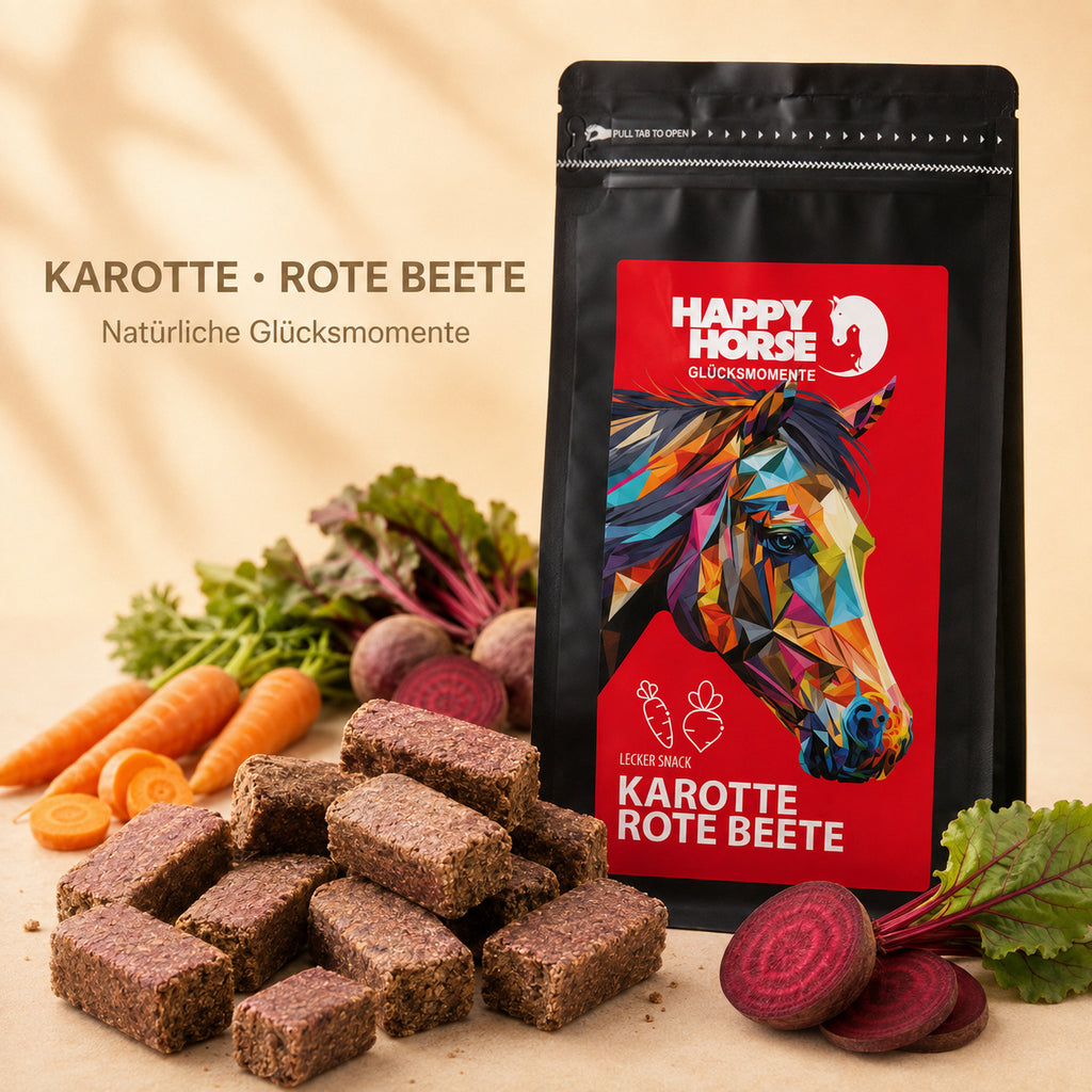 HAPPY HORSE Lecker Snack "Karotte - Rote Beete" 800 g