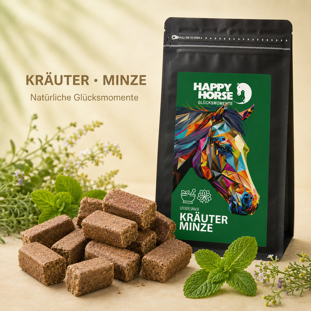 HAPPY HORSE Lecker Snack "Kräuter - Minze" 800 g