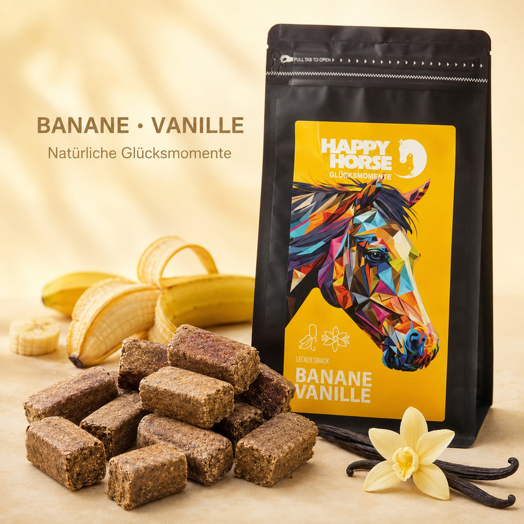 HAPPY HORSE Lecker Snack "Banane - Vanille" 800 g