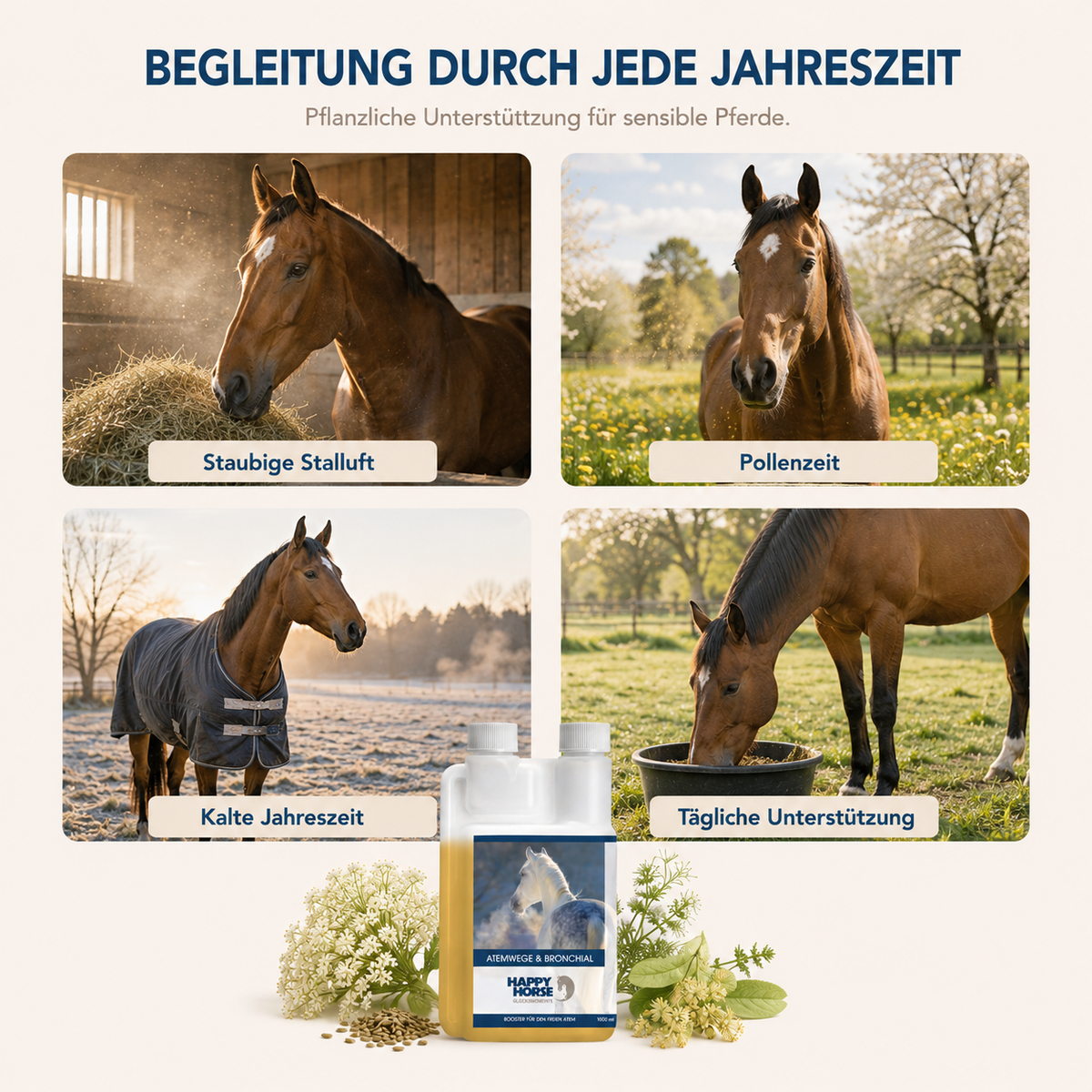 HAPPY HORSE Atemwege & Bronchialsaft 1.000 ml