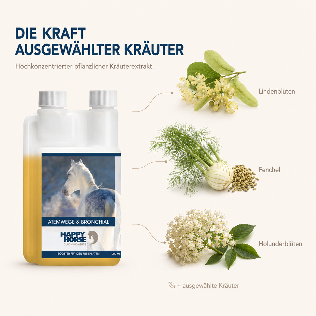 HAPPY HORSE Atemwege & Bronchialsaft 1.000 ml