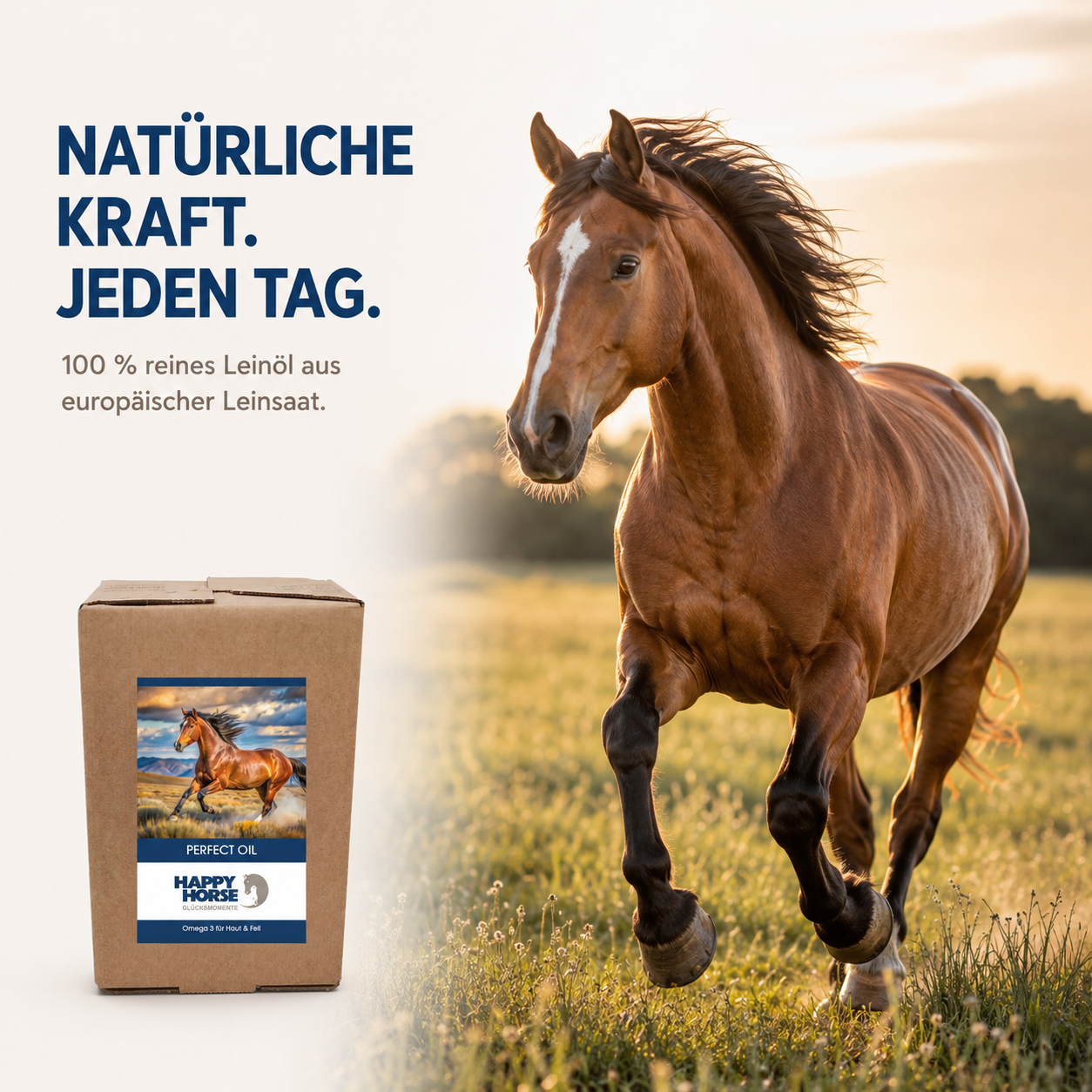 HAPPY HORSE Perfect Oil - Leinöl 5 Liter