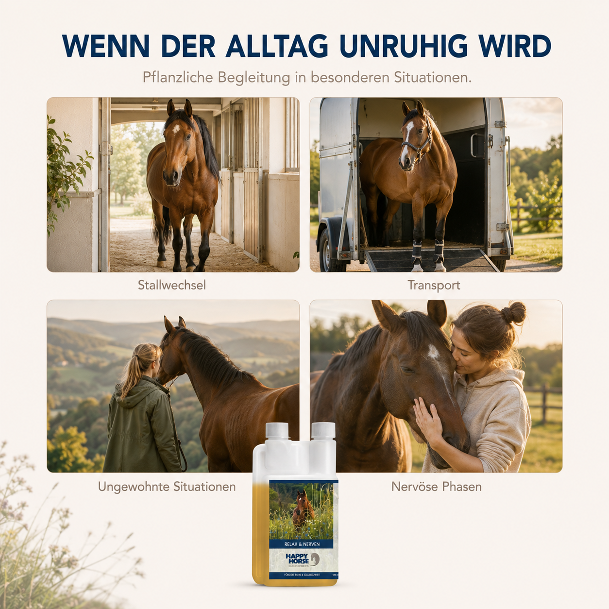 HAPPY HORSE Relax & Nervensaft 1.000 ml