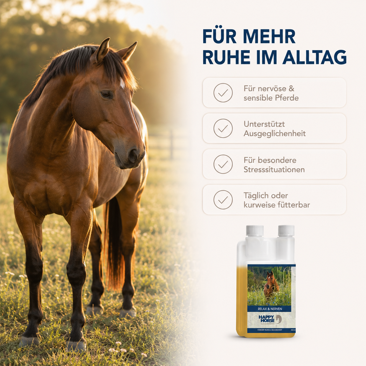 HAPPY HORSE Relax & Nervensaft 1.000 ml
